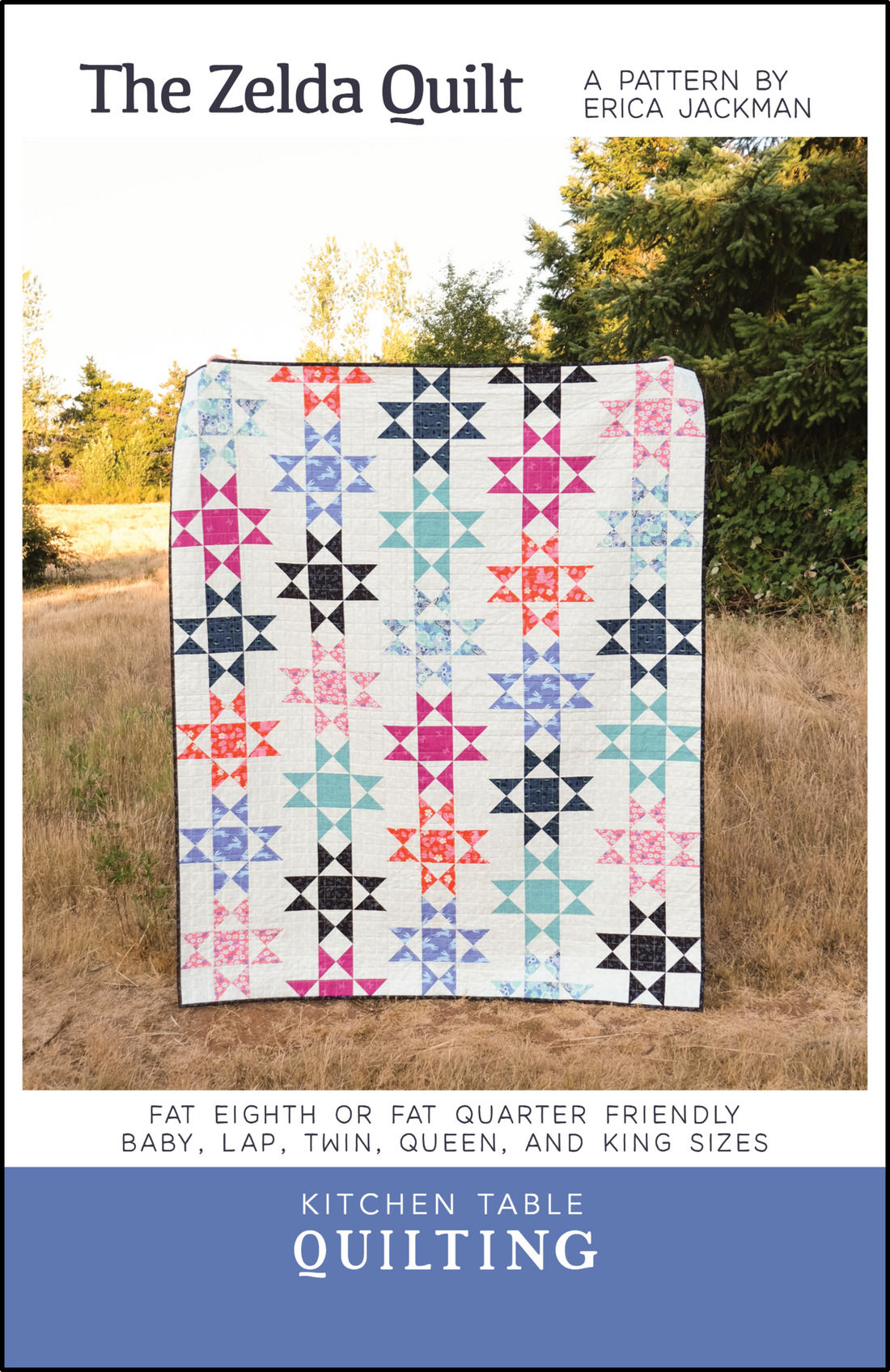 The Zelda Quilt Paper Pattern