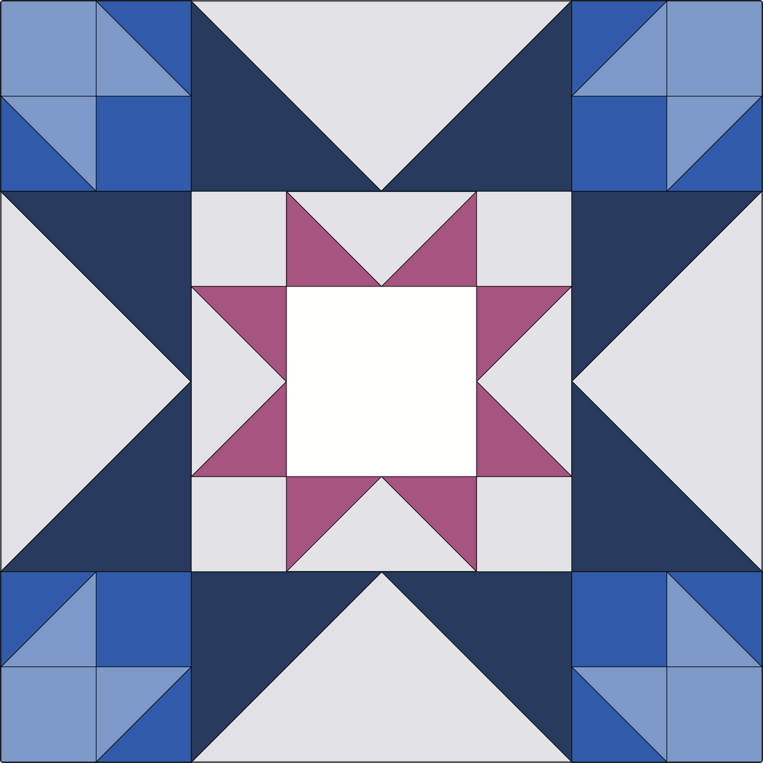 Dilly Dahlia Giant Block Tutorial