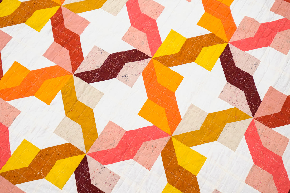 The Melody Quilt Paper Pattern