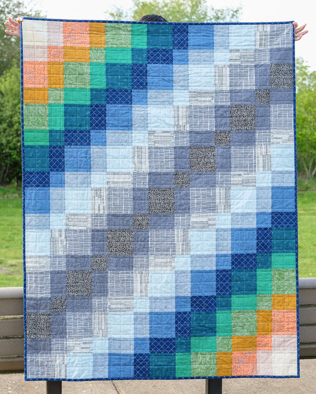 Echelon Paper Quilt Pattern