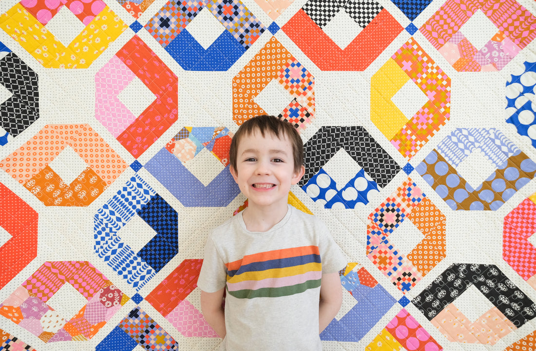 The Elena Quilt Paper Pattern