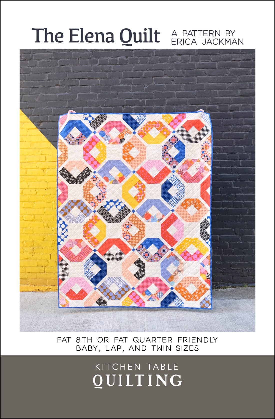 The Elena Quilt Paper Pattern