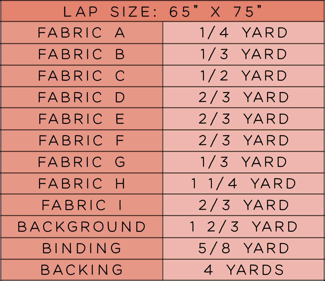 The Glenda Quilt PDF Pattern