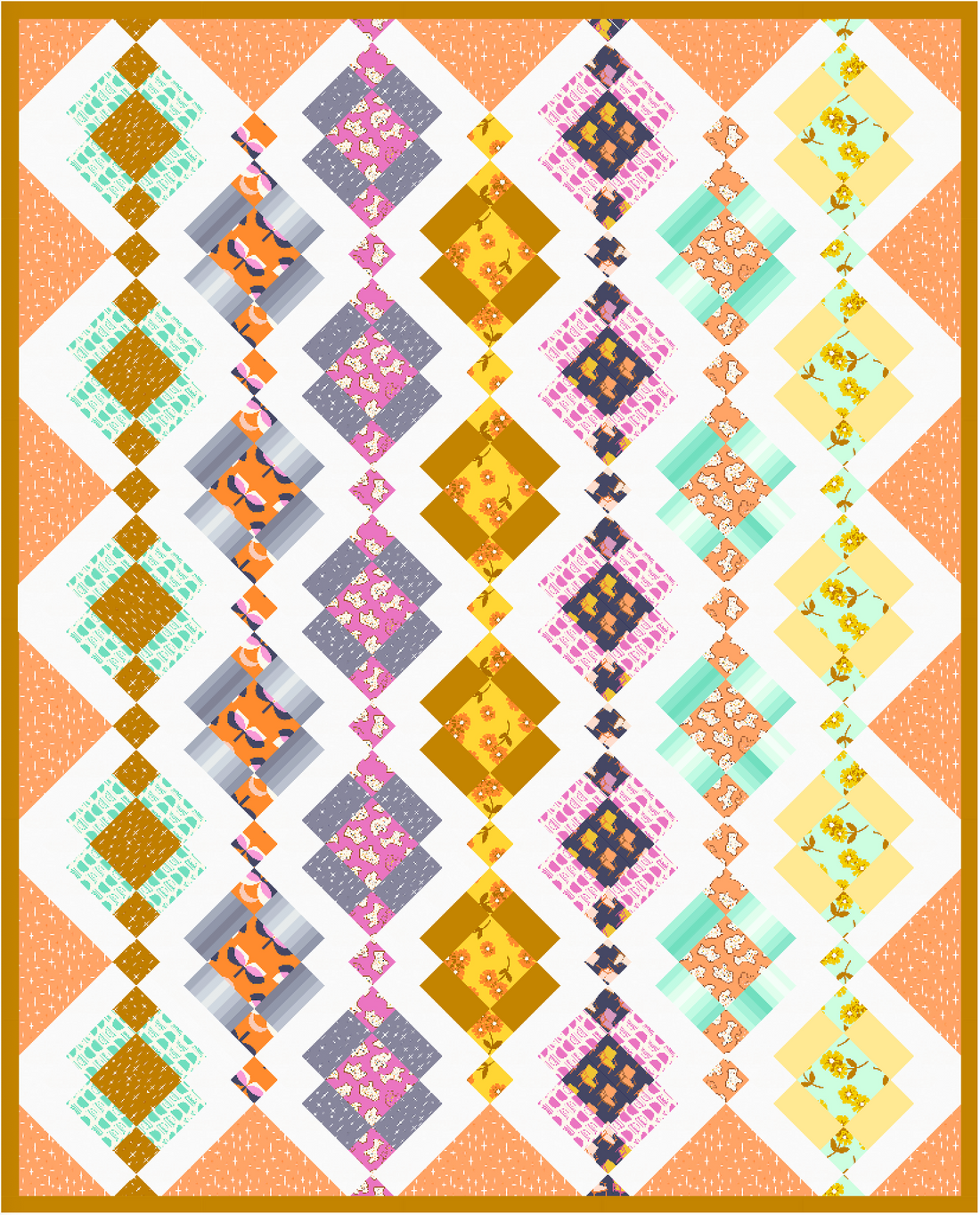 The Kelly Quilt PDF Pattern