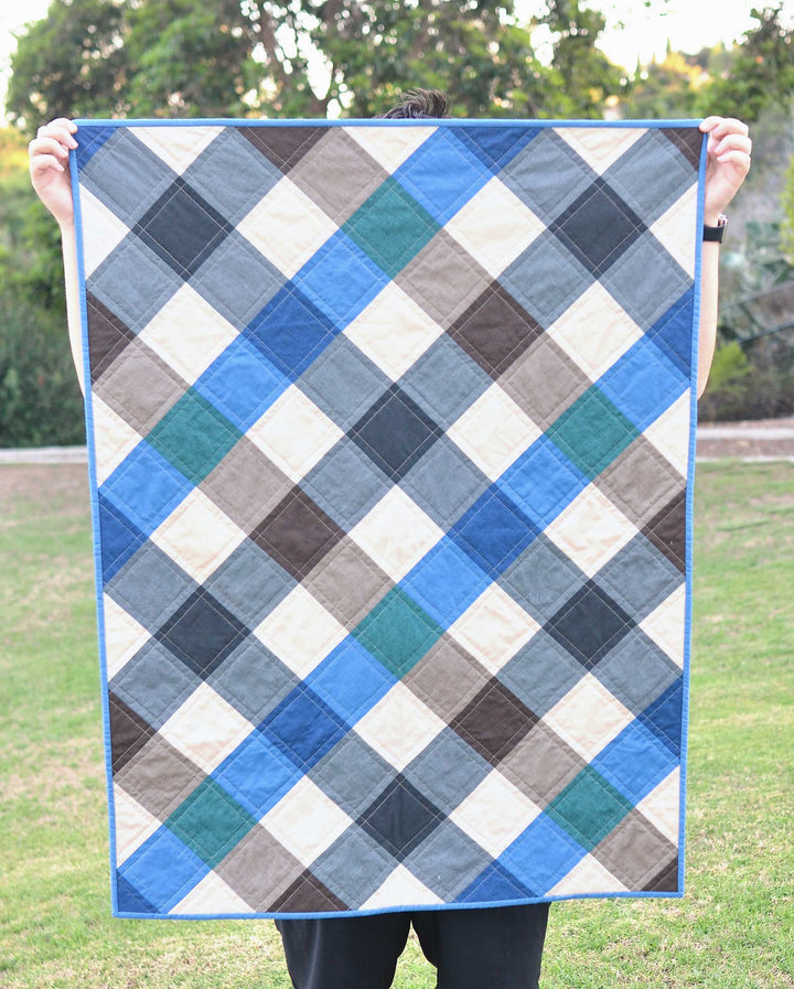 Peppered Cottons Plaid Quilt