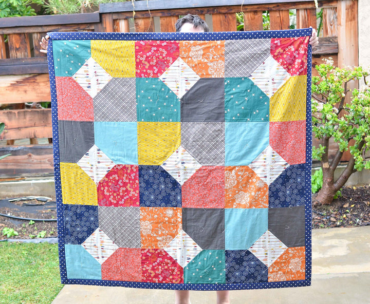 Layers of Charm Picnic Quilt