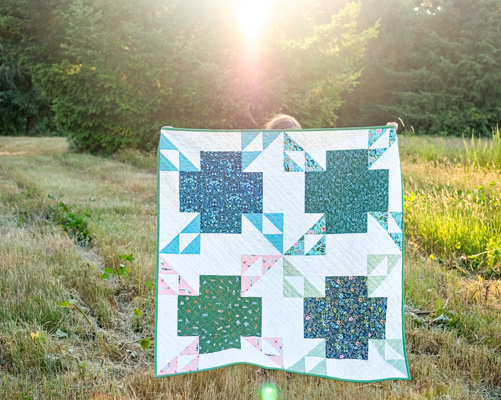 My June Giant Block Quilt