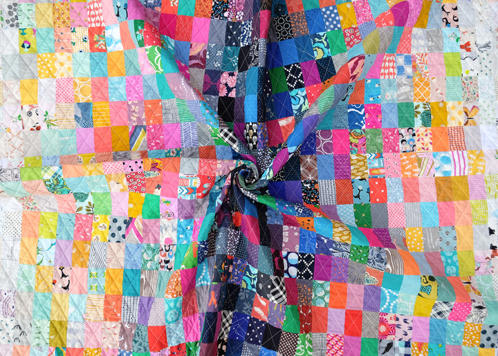 New Tutorial - Valued Scrap Quilt