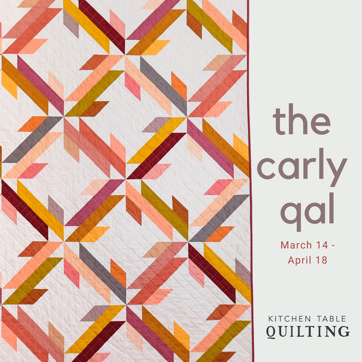 The Carly QAL - Trimming Half Square Triangles