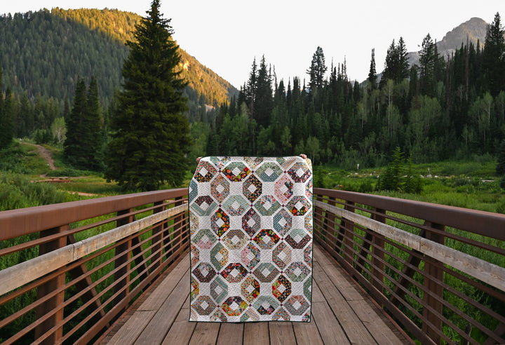 The Elena Quilt in Orchard from Rifle Paper Co.