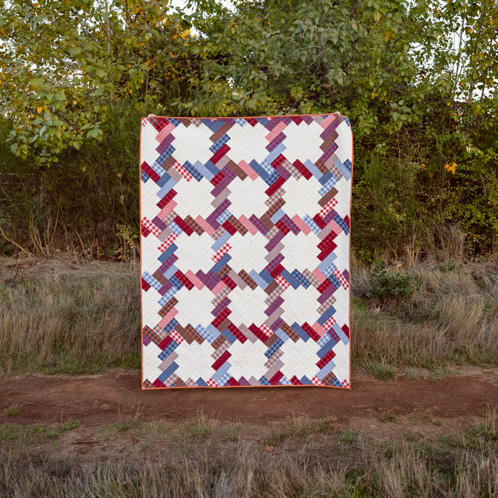 The Phoebe Quilt in Queen of Hearts