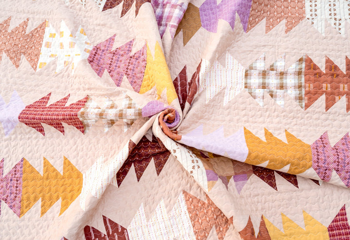 The Piper Quilt in Golden Hour