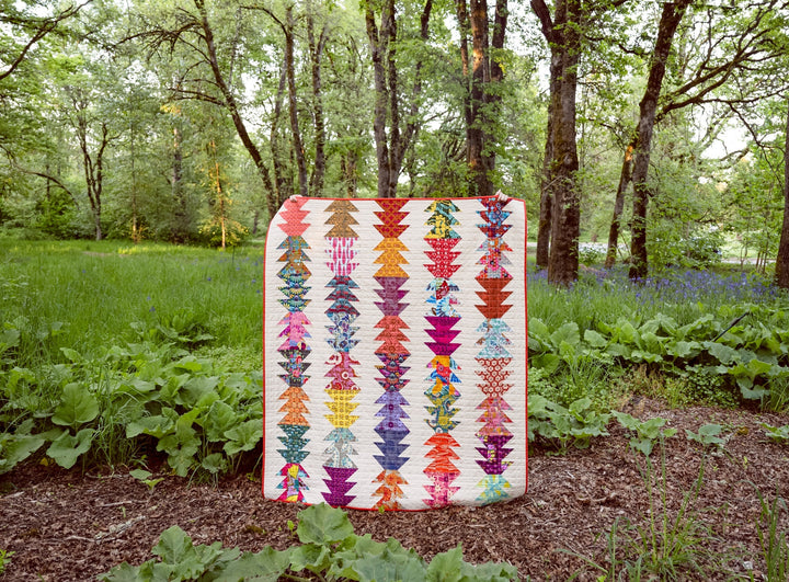 The Piper Quilt in Various AMH Fabrics