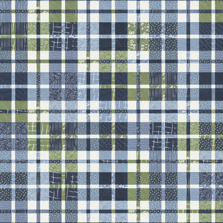 Mini Plaid-ish Quilt Mockups - Large Lap Size