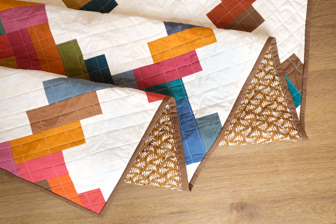 The Phoebe Quilt Pattern in Pure Solids