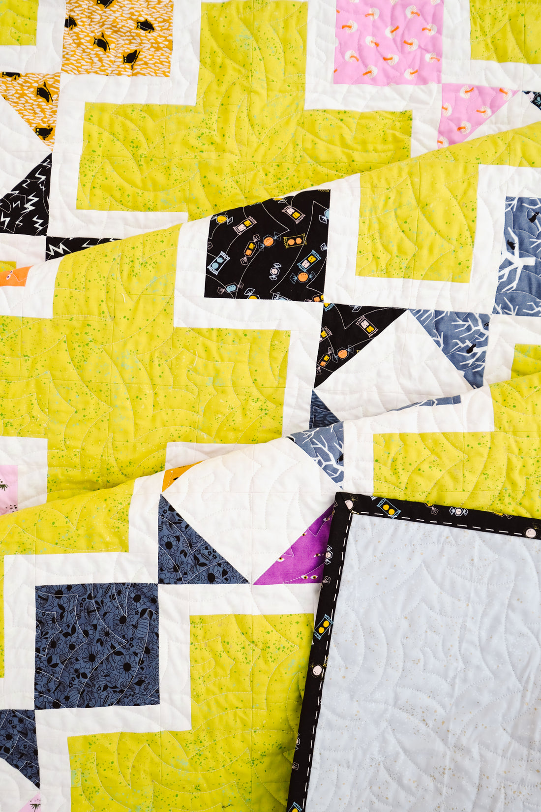 The Tabitha Quilt in Tiny Frights