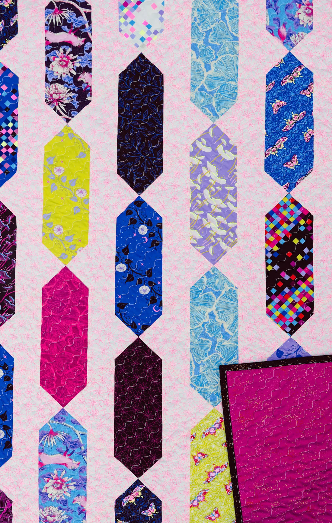 The Ori Quilt in Glow Garden