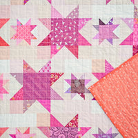 A Pink and Purple Ombre Helen Quilt