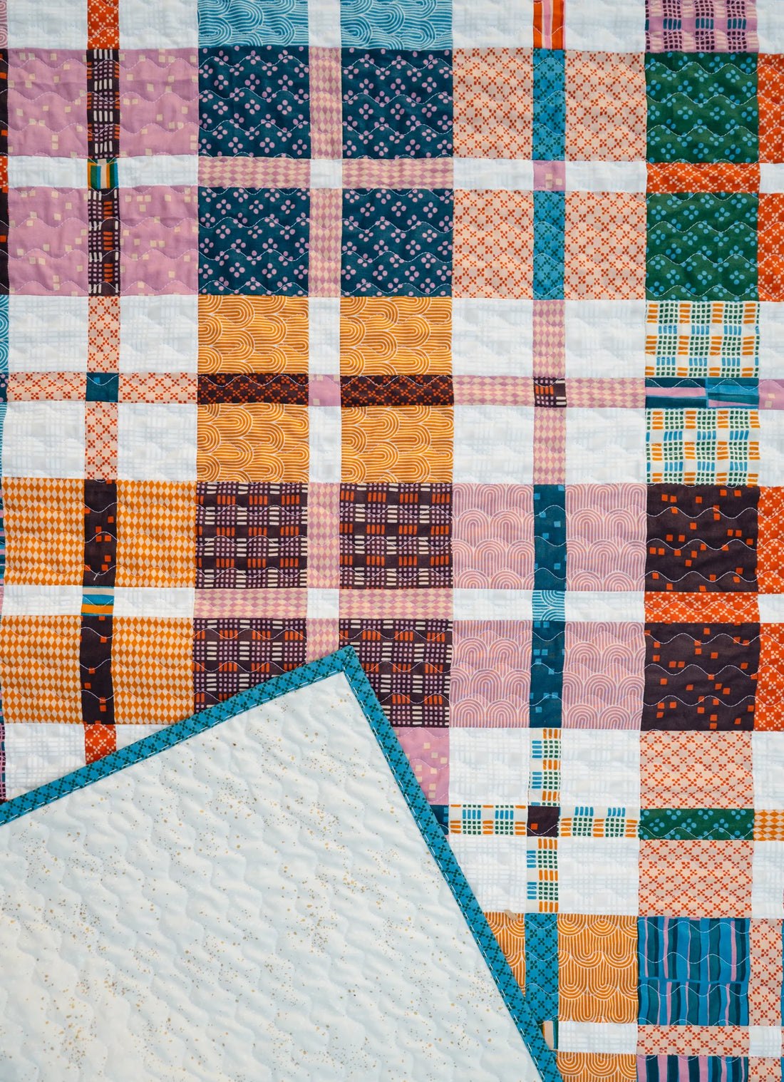 The Mini Plaid-ish Quilt in Geometry