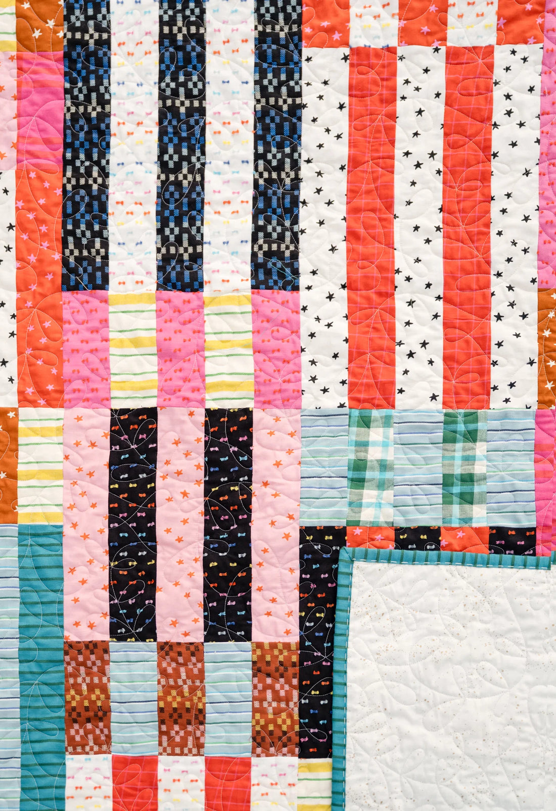 The Zora Quilt in Warp and Weft Mystic Fable