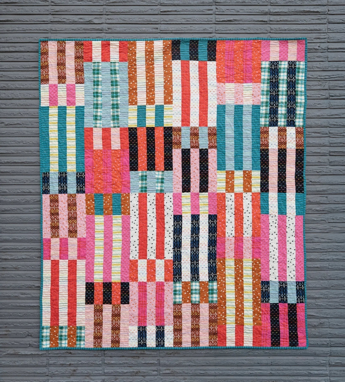 The Zora Quilt in Warp and Weft Mystic Fable