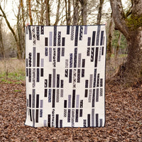 The Vivian Quilt in Black and White