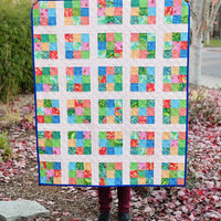 Modern Postage Stamp Paper Quilt Pattern