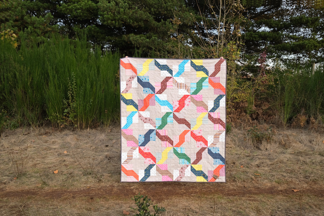 The Melody Quilt Paper Pattern