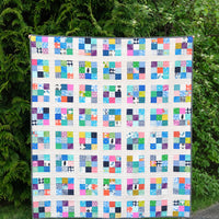 Modern Postage Stamp PDF Quilt Pattern