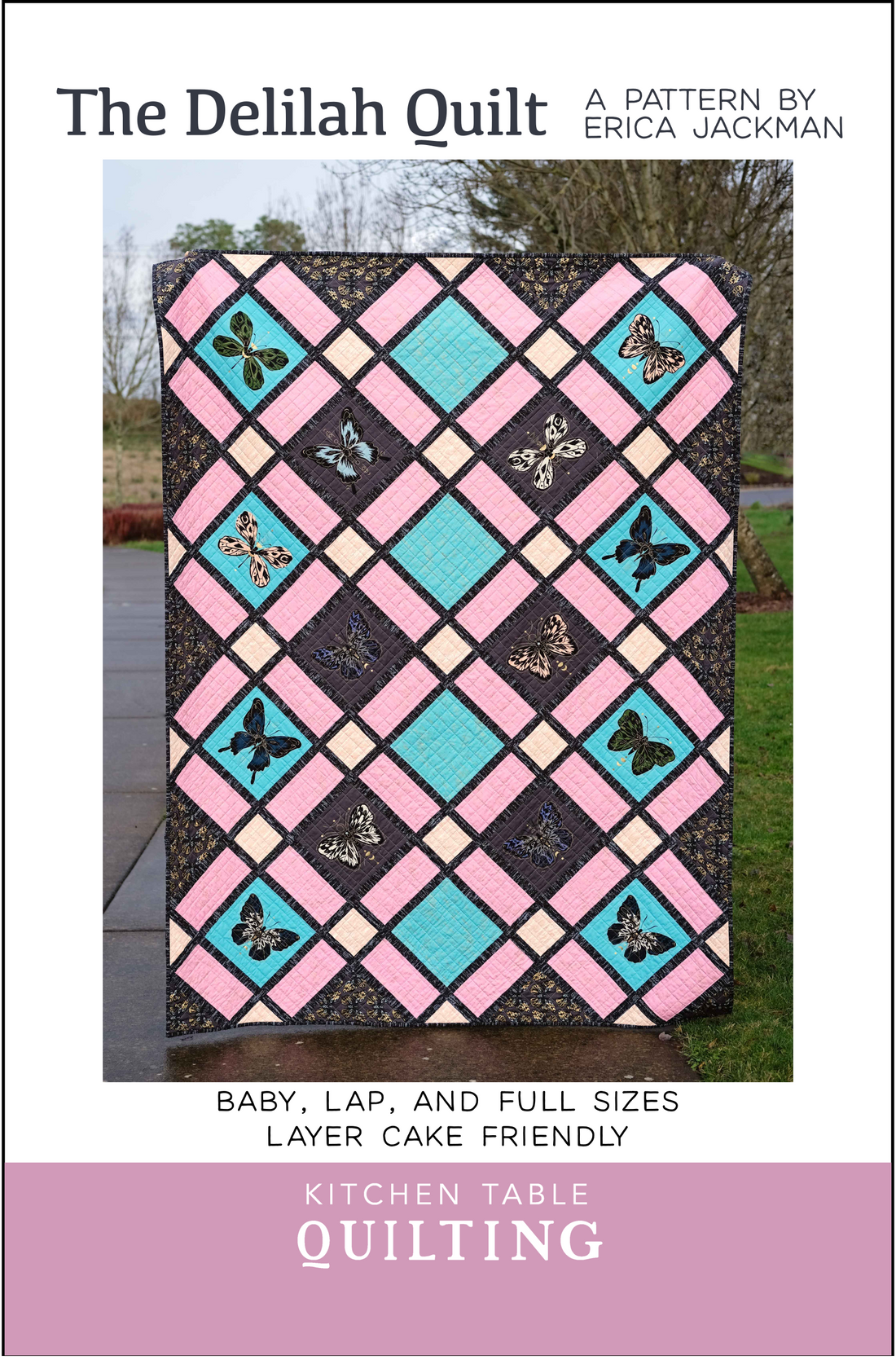 The Delilah Quilt Paper Pattern