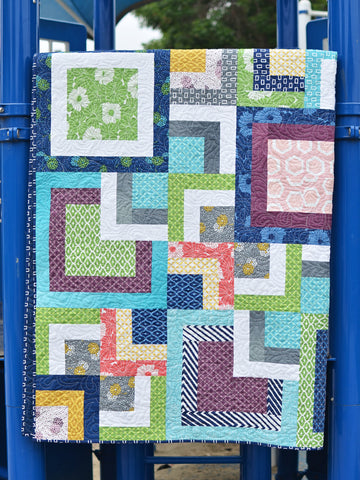 Stacked Squares Quilt Tutorial